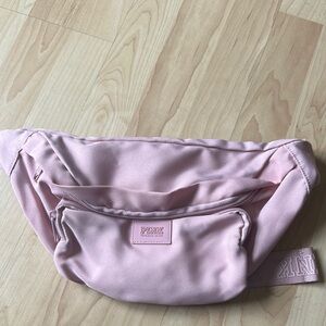 Victoria's Secret Pink Crossbody Bag Satin Finish